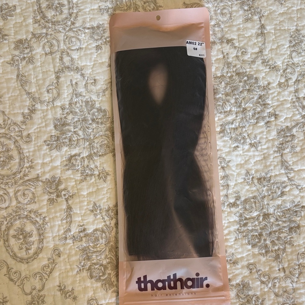 Dark Brown Hair Extensions straight